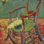 Vincent van Gogh. La poltrona di Gauguin, 1888, olio su tela, cm 90 x 73. Amsterdam Museo Van Gogh