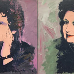 Andy Warhol. Ileana Sonnabend, 1973, acrilico e serigrafia su tela