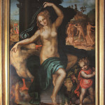 Leda e il cigno, 1512, olio su tavola, cm. 149,5×123. 1512. Olio su tavola. Chancellerie des Universités de Paris