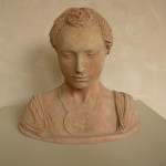 Donatello-Copia in terracotta del busto bronzeo al Bargello_Giovane_con_cammeo-Busto-platonico_1475_Museo-Nazionale-del-Bargello-Firenze.JPG
