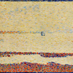 George-Seurat_Spiaggia-di-Graveline_1890_olio-su-tavola_cm-16 x 24.5_Courtauld-Institute-Galleries-Londra