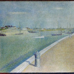 Georges-Seurat_Il-canale-di-Gravelines-Petit-Fort- Philippe_1890_1890_olio-su-tela-cm-73×92,7_Indianapolis-Museum-of-Art-Indiana
