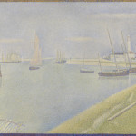 Georges-Seurat_Il-canale-di-Gravelines-direzione-del-mare_ 1890_Kröller-Müller-Museum_Otterlo