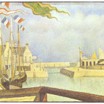 Georges-Seurat_Port-en-Bessin_Una-domenica__1888_olio-su-tela_cm-65×81_Kröller-Müller-Museum-Otterlo