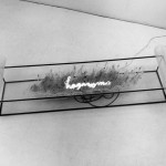 Mario Merz, Hagoromo 1968. Metallo, gomma, cera e neon cm. 190,5 x 25,5 x 38
