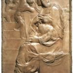 Madonna della Scala, 1490-1492, marmo, cm.56 x 40. Casa Buonarroti, Firenze