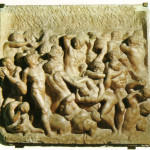 Michelangelo_Battaglia_dei_centauri_calco-in-gesso_Collezione privata