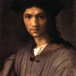 Ritratto di Baccio Bandinelli, olio su tela di Andrea Del Sarto