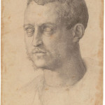 Ritratto di Cosimo I, ca. 1544, matita nera. Gabinetto Disegni e Stampe degli Uffizi, Firenze