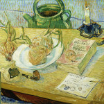 Vincent-van-Gogh_Natura- morta-con-piatto-di-cipolle_1889_olio-su-tela_ Kröller-Müller-Museum