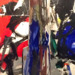 Opera di Emilio Vedova (part.)