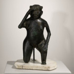 Stefanus Lagerensis. XII secolo. Il soffiatore, bronzo,  cm. 32 × 18 × 17. Collezione privata