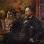 Henry De Groux. Ritratto di James Ensor, 1907
