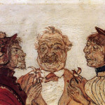 James-Ensor-Monsieur-et-Madame-Rousseau-parlant-avec-Sophie-Yoteko