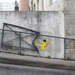 Bruce Lee, Saint Etienne, Francia. Image credits:  Oak Oak