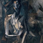 Seated Nude 1909-10 by Pablo Picasso 1881-1973