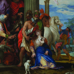 Martirio di Santa Giustina, olio su tela, cm. 104 x 138. Padova, Musei Civici