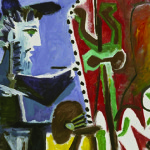 Pablo-Picasso-Il pittore-e-la-modella-1