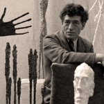 Alberto Giacometti fotografato nel suo studio da Gordon Parks, 1951