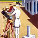 Giorgio de Chirico. Il figliuol prodigo, 1975, olio su tela, cm. 100 × 70