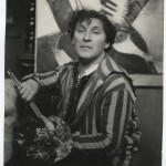 Photo of Marc Chagall. Paris, 1923. Print gelatin silver, cm. 22,7x16,3. Credits: Israel Museum Collection Chagall © ® by SIAE