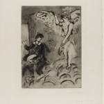 Chagall. Apparition - Etching and aquatint, 1924/25
