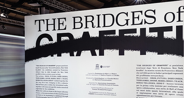 The Bridges of Graffiti. Exhibition poster