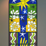 Henri Matisse, Nuit de Noel, 1952. Colored glass, cm. 332,5 x 139. Museum of Modern Art – MoMA, New York. © Succession H. Matisse, c / o Pictoright Amsterdam, 2014