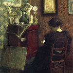 Henri Matisse – Donna che legge, 1894. Olio su tavola, cm. 61,5 X 48. Centre Georges Pompidou, Parigi