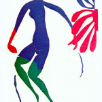 Henri Matisse, Blue Nude with Green Stockings, 1952. Gouache on paper, cut and pasted, cm. 258 x 167, ©  c / o Pictoright Amsterdam, 2014