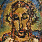 Georges Rouault. Ecce Homo, 1952. Oil on plywood, cm. 50 x 45. Vatican City, Vatican museums - Direction of Museums. © Georges Rouault, by SIAE 2015. Photo: © Katarte.net