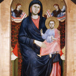 Giotto. Madonna of San Giorgio alla Costa, ca 1295, cm. 180 × 90. Diocesan Museum, Florence