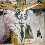 Graham Sutherland. Crucifixion Study, 1947. Olio su masonite, cm. 97 x 118. Vatican City, Vatican museums - Direction of Museums. Photo: © Katarte.net