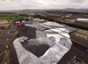 Nuart festival - Ella & Pitr paint the largest mural in the world