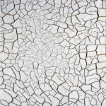 Alberto Burri. Crack G2, 1975. Acrylic, PVA, glue. © Palazzo Albizzini Foundation, Burri Collection. Citta di Castello, Italy