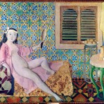 Balthus. The Turkish Room, 1963 - 1966. Casein and tempera on canvas, cm. 180 x 210. Centre Pompidou, Paris © Balthus © Mondadori Portfolio / Leemage / Photo Josse