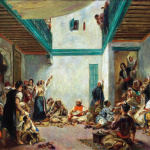 Pierre-Auguste Renoir. The Jewish Wedding in Morocco (after Delacroix), about 1875. Oil on canvas, cm. 108.7 x 144.9. © Worcester Art Museum, Worcester, Massachusetts Museum Purchase 1943. Eugène Delacroix.