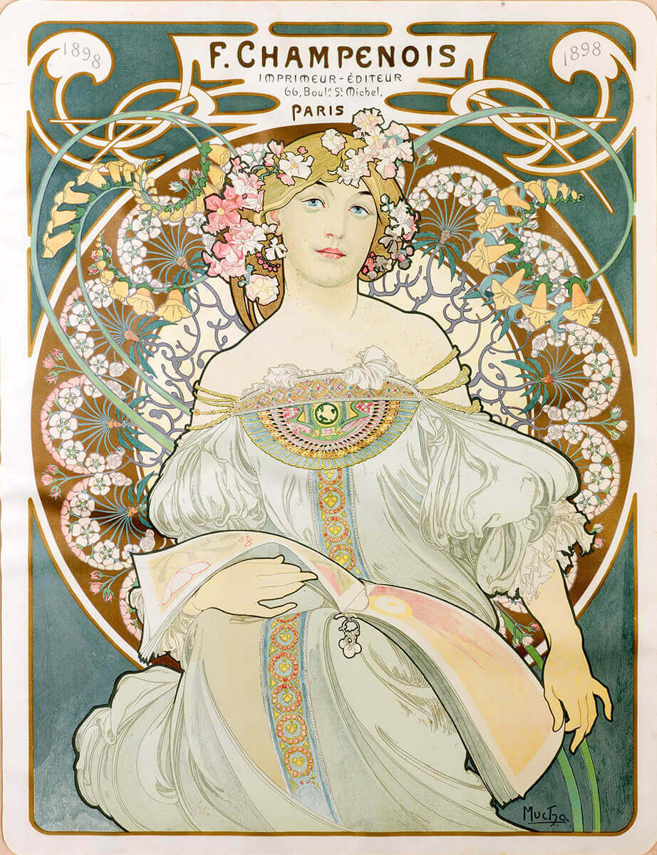 Alfons Mucha and the Art Nouveau. In quest of beauty