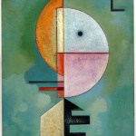 Vasily Kandinsky. Upward, 1929. Oil on cardboard, cm 70 x 49. Peggy Guggenheim Collection, Venice. David Heald Photo