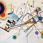 Wassily Kandinsky. Composition 8, 1923. Oil on canvas, cm 140 x 201. Solomon R. Guggenheim Museum, New York City Solomon R. Guggenheim Founding Collection, by gift. 2016