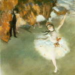 Edgar Degas. The Star, 1878. Pastel on paper, cm 60 x 44. Orsay Museum, Paris